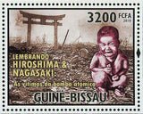 World War Stamp Hiroshima Nagasaki Atomic Bomb Victims S/S MNH #5221 / Bl.895