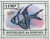Fish Stamp Sphaeramia Nematoptera Balistapus S/S MNH #3218-3221