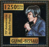 Elvis Presley Stamp Golden Famous Artist S/S MNH #4745-4748
