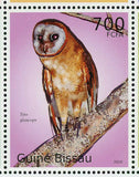 Owls Stamp Bird Asio Clamator Tyto Glaucops S/S MNH #5049-5054