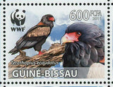 Birds Stamp WWF Terathopius Ecaudatus Bateleur Eagle S/S MNH #5229-5232