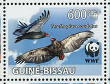 Birds Stamp WWF Terathopius Ecaudatus Bateleur Eagle S/S MNH #5229-5232