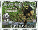 Giant Panda Stamp Ailuropoda Melanoleuca Xangai Zoo S/S MNH #5252-5257