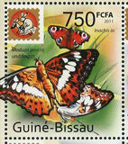 Butterflies Stamp Philanippon Inachis Io Cithaerias Phantoma Greta Oto S/S MNH