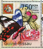 Butterflies Stamp Philanippon Inachis Io Cithaerias Phantoma Greta Oto S/S MNH