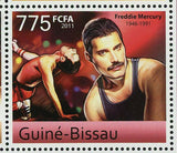 Freddie Mercury Stamp Bohemian Rhapsody Music S/S MNH #5518-5521