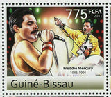 Freddie Mercury Stamp Bohemian Rhapsody Music S/S MNH #5518-5521