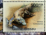 Komodo Dragons Stamp Varanus Komodoensis Souvenir Sheet MNH #5562-5565