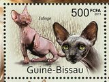 Cats Stamp Esfinge Mau Egyptian Devon Rex Turkish Souvenir Sheet MNH #5570-5573