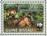 WWF Stamp Kobus Ellipsiprymnus Defassa Waterbuck Wild S/S MNH #3919-3922