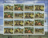 WWF Stamp Kobus Ellipsiprymnus Defassa Waterbuck Wild S/S MNH #3919-3922