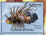 Tropical Fish Betta Splendens Oxymonacanthus Longirostris S/S MNH #5550-5553