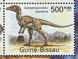 Dinosaurs Stamp Coelophysis Bauri Eustreptospondylus Oxoniensis S/S MNH #5558