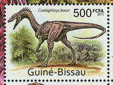 Dinosaurs Stamp Coelophysis Bauri Eustreptospondylus Oxoniensis S/S MNH #5558