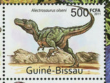 Dinosaurs Stamp Coelophysis Bauri Eustreptospondylus Oxoniensis S/S MNH #5558