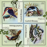 Kingfishers Stamp Tanysiptera Hydrocharis Souvenir Sheet MNH #6252-6255