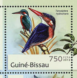 Kingfishers Stamp Tanysiptera Hydrocharis Souvenir Sheet MNH #6252-6255