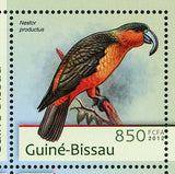 Extinct Parrots Stamp Mascarinus Mascarinas Amazona Violacea S/S MNH #6275-6278