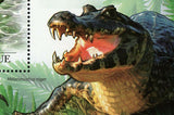 Crocodiles Stamp Melanosuchus Niger Souvenir Sheet MNH #4314 / Bl.410