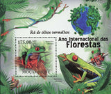 Red-eyed Treefrog Stamp Agalychnis Callidryas Souvenir Sheet MNH #4306 / Bl.408