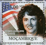 Challenger Tragedy Stamp Christa McAuliffe Astronaut S/S MNH #4625 / Bl.459