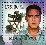 George Clooney Stamp Cinema Actor Hollywood S/S MNH #4523 / Bl.443