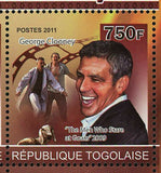 George Clooney Stamp Cinema Actor Hollywood S/S MNH #3944-3947