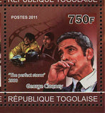 George Clooney Stamp Cinema Actor Hollywood S/S MNH #3944-3947