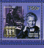 Marie Sklodowska Curie Stamp Nobel Prize Physics Souvenir Sheet MNH #3919-3922