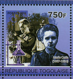 Marie Sklodowska Curie Stamp Nobel Prize Physics Souvenir Sheet MNH #3919-3922