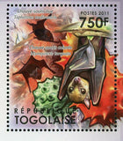 International Year of the Bats Stamp Souvenir Sheet MNH #4059-4062