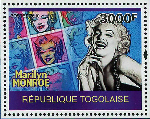 Marilyn Monroe Stamp Tribute Actress Singer Souvenir Sheet MNH #3533 / Bl.517