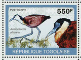 Wetland Birds Stamp Numida Meleagris Guttera Pucherani S/S MNH #3434-3437