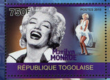 Marilyn Monroe Stamp Tribute Actress Hollywood Souvenir Sheet MNH #3529-3532