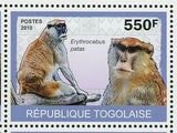 Monkeys Stamp Papio Anubis Colobus Polykomos Souvenir Sheet MNH #3484-3487