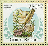 Mushrooms Stamps Lactarius Vellereus Tricholoma Equestre S/S MNH #5651-5654