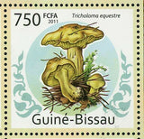 Mushrooms Stamps Lactarius Vellereus Tricholoma Equestre S/S MNH #5651-5654