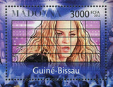 Madonna Stamp Lady Gaga Music Famous Woman Souvenir Sheet MNH #5851 / Bl.1032