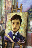 Paintings of Pierre Bonnard Stamp Art Siesta Auto Retrato S/S MNH #5815 / Bl.102