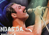 Freddie Mercury Stamp Billy Idol Music Legends Souvenir Sheet MNH #6130 / Bl.108