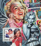 Marilyn Monroe Stamp Joe DiMaggio Actress Hollywood S/S MNH #6096 / Bl.1081