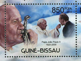 Pope John Paul II Stamp Church Catholicism Souvenir Sheet MNH #6145-6148