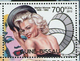 Marilyn Monroe Stamp Clark Gable Marlon Brando Souvenir Sheet MNH #6092-9095