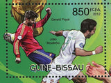 Soccer Stamp Iker Casillas Fabio Coentrao Xabi Alonso S/S MNH #6140-6143