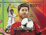 Soccer Stamp Iker Casillas Fabio Coentrao Xabi Alonso S/S MNH #6140-6143
