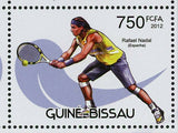 Tennis Stamp Rafael Nadal Roger Federer Maria Sharapova S/S MNH #6111-6114