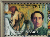 Edgar Degas Stamp Paul Cezanne Claude Monet Pierre Auguste Renoir S/S MNH #6012