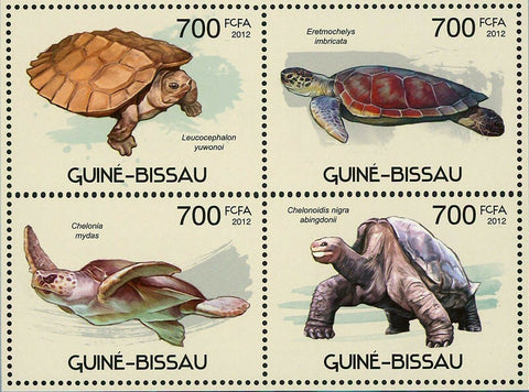 Turtles Stamp Leucocephalon Yuwonoi Chelonoidis Nigra Abingdonii S/S MNH #5892