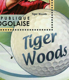 Tiger Woods Stamp Golf Champions Sport Souvenir Sheet MNH #4380 / Bl.691