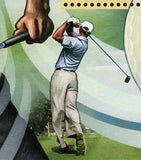 Tiger Woods Stamp Golf Champions Sport Souvenir Sheet MNH #4380 / Bl.691
